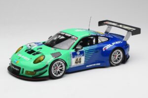 Porsche 911 GT3 R #44 Falken Motorsport W. Henzler / P. Dumbreck NBR 2016 Minichamps 1:18 155166044 Metaal