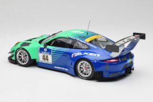 Porsche 911 GT3 R #44 Falken Motorsport W. Henzler / P. Dumbreck NBR 2016 Minichamps 1:18 155166044 Metaal — afbeelding 5 van 6