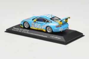 Porsche 911 GT3 R #66 Buckler / Schrom 24 Hours of Daytona 2002 Minichamps 1:43 400026966 Metaal — afbeelding 3 van 4