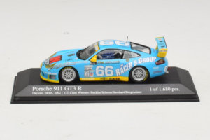 Porsche 911 GT3 R #66 Buckler / Schrom 24 Hours of Daytona 2002 Minichamps 1:43 400026966 Metaal