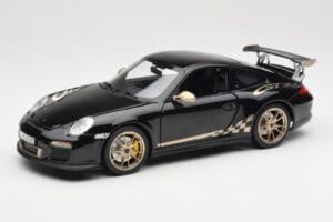 Porsche 911 997 GT3 RS Zwart Norev 1:18 187563 Metaal