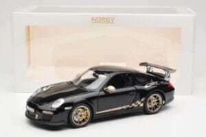 Porsche 911 997 GT3 RS Zwart Norev 1:18 187563 Metaal — afbeelding 8 van 8