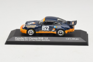 Porsche 911 RSR 3.0 #152 H. Heyer / Keller Imola 1974 Class Winners Minichamps 1:43 430746952 Metaal