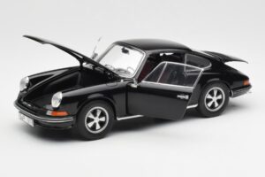 Porsche 911 S Zwart Schuco 1:18 450047200 Metaal — afbeelding 2 van 8