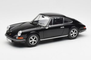 Porsche 911 S Zwart Schuco 1:18 450047200 Metaal