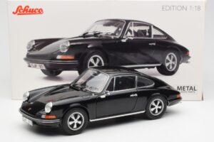 Porsche 911 S Zwart Schuco 1:18 450047200 Metaal — afbeelding 8 van 8