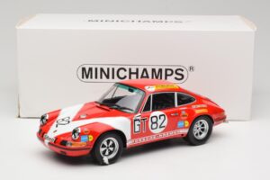 Porsche 911 S Kremer #82 J. Neuhaus ADAC 1000km 1971 Class Winners Minichamps 1:18 107716882 Hars — afbeelding 6 van 6