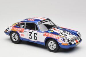 Porsche 911 S #36 B. Waldegard / C. Cheneviere 24 Hours of Le Mans 1971 Minichamps 1:18 107716836 Hars — afbeelding 4 van 6