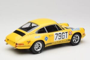 Porsche 911 S Racing Team AAW #79 H. Frohlich / P. Toivonen 1000km Nurburgring 1971 Minichamps 1:18 107706879 Hars — afbeelding 2 van 6