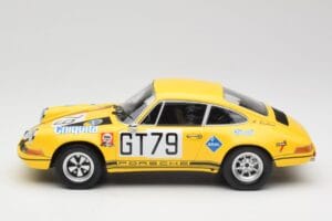 Porsche 911 S Racing Team AAW #79 H. Frohlich / P. Toivonen 1000km Nurburgring 1971 Minichamps 1:18 107706879 Hars — afbeelding 3 van 6