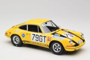 Porsche 911 S Racing Team AAW #79 H. Frohlich / P. Toivonen 1000km Nurburgring 1971 Minichamps 1:18 107706879 Hars — afbeelding 4 van 6