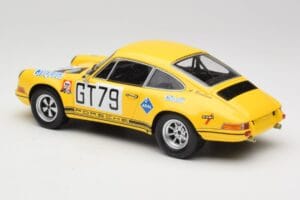 Porsche 911 S Racing Team AAW #79 H. Frohlich / P. Toivonen 1000km Nurburgring 1971 Minichamps 1:18 107706879 Hars — afbeelding 5 van 6