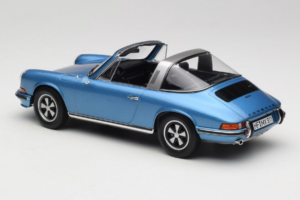 Porsche 911 S Targa Blue Metallic Norev 1:18 187646 Metaal — afbeelding 6 van 8