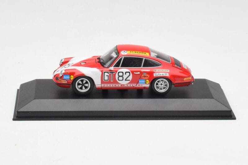 Porsche 911 S #82 Team Kremer Racing 1000km ADAC Neuhaus Class Winner 1971 Minichamps 1:43 400716882 Metaal