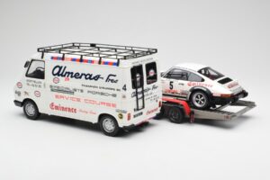 Porsche 911 SC Group 4 Citroen C35 Assistance Rally Portugal 1981 Otto 1:18 OT374 Hars — afbeelding 2 van 8