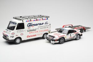 Porsche 911 SC Group 4 Citroen C35 Assistance Rally Portugal 1981 Otto 1:18 OT374 Hars — afbeelding 6 van 8