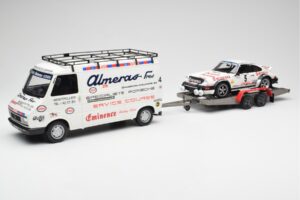 Porsche 911 SC Group 4 Citroen C35 Assistance Rally Portugal 1981 Otto 1:18 OT374 Hars — afbeelding 7 van 8