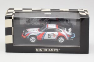 Porsche 911 SC #5 Martini B. Waldegaard / H. Thorszelius Safari Rally 1978 Minichamps 1:43 400786205 Metaal — afbeelding 4 van 4