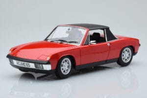 Porsche 914 1.7 Bahia Rood Norev 1:18 187690 Metaal