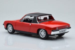 Porsche 914 1.7 Bahia Rood Norev 1:18 187690 Metaal — afbeelding 5 van 7
