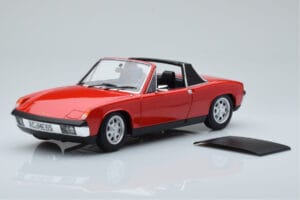 Porsche 914 1.7 Bahia Rood Norev 1:18 187690 Metaal — afbeelding 6 van 7