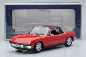 Porsche 914 1.7 Bahia Rood Norev 1:18 187690 Metaal — afbeelding 7 van 7