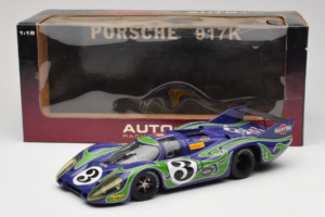 Porsche 917 LH #3 Hippie 2nd Place 24 Hours of Le Mans 1970 AUTOart 1:18 87075-R1 Metaal — afbeelding 8 van 8
