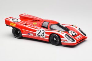Porsche 917K #23 R. Attwood / H. Herrmann 24 Hours of Le Mans Winner 1970 Norev 1:18 187586 Metaal — afbeelding 4 van 6