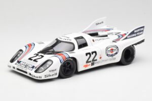 Porsche 917K #22 H. Marko / G. van Lennep 24 Hours of Le Mans Winner 1971 Norev 1:18 187588 Metaal