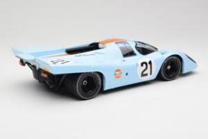 Porsche 917K Gulf #21 P. Rodriguez / L. Kinnunen J.W. Automotive Engineering 24 Hours of Le Mans 1970 Minichamps 1:12 1237066 — afbeelding 2 van 6