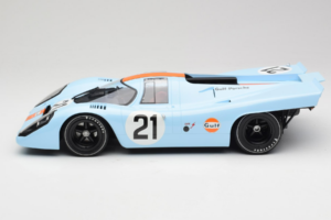 Porsche 917K Gulf #21 P. Rodriguez / L. Kinnunen J.W. Automotive Engineering 24 Hours of Le Mans 1970 Minichamps 1:12 1237066 — afbeelding 3 van 6