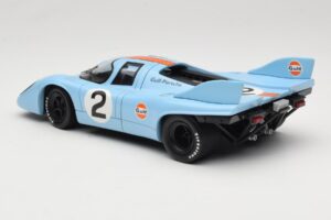 Porsche 917K #2 Gulf P. Rodriguez / J. Oliver 1000km Monza Winner 1971 Eagles Race 1:18 903008 Metaal — afbeelding 3 van 6