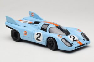 Porsche 917K #2 Gulf P. Rodriguez / J. Oliver 1000km Monza Winner 1971 Eagles Race 1:18 903008 Metaal — afbeelding 4 van 6