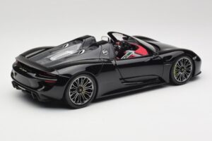 Porsche 918 Spyder Basalt Zwart Metallic Minichamps 1:18 110062431 Metaal — afbeelding 3 van 8