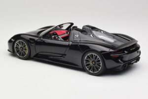 Porsche 918 Spyder Basalt Zwart Metallic Minichamps 1:18 110062431 Metaal — afbeelding 7 van 8