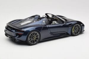 Porsche 918 Spyder Blauw Metallic Minichamps 1:18 113062434 Metaal — afbeelding 3 van 8