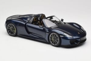 Porsche 918 Spyder Blauw Metallic Minichamps 1:18 113062434 Metaal — afbeelding 6 van 8