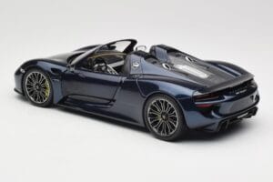 Porsche 918 Spyder Blauw Metallic Minichamps 1:18 113062434 Metaal — afbeelding 7 van 8