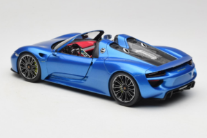Porsche 918 Spyder Blue Metallic Minichamps 1:18 110062432 Metaal — afbeelding 7 van 8