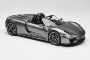 Porsche 918 Spyder Liquid Metal Zilver Minichamps 1:18 110062430 Metaal — afbeelding 6 van 8