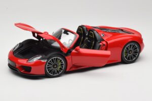 Porsche 918 Spyder Rood Minichamps 1:18 110062435 Metaal — afbeelding 2 van 8