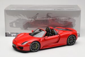 Porsche 918 Spyder Rood Minichamps 1:18 110062435 Metaal — afbeelding 8 van 8