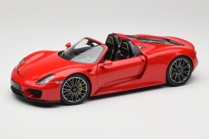 Porsche 918 Spyder Rood Minichamps 1:18 110062435 Metaal