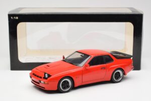 Porsche 924 Carrera GT Guards Rood AUTOart 1:18 78003 Metaal — afbeelding 8 van 8