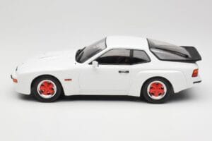 Porsche 924 Carrera GT Wit & Rode Velgen MCG 1:18 MCG18303 Metaal — afbeelding 3 van 6