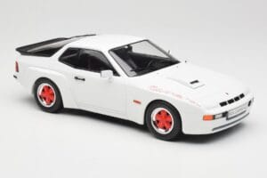 Porsche 924 Carrera GT Wit & Rode Velgen MCG 1:18 MCG18303 Metaal — afbeelding 4 van 6