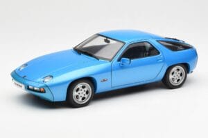 Porsche 928 Blauw AUTOart 1:18 77901 Metaal