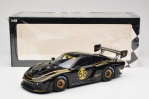Porsche 935/19 Zwart met Gouden Strepen Minichamps 1:18 155067568 Metaal — afbeelding 6 van 6