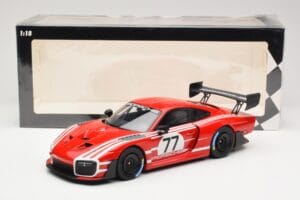 Porsche 935/19 Rood met Witte Strepen Minichamps 1:18 155067577 Metaal — afbeelding 6 van 6