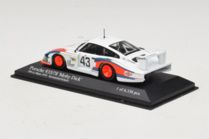 Porsche 935/78 Moby Dick #43 R. Stommelen / M. Schurti 24 Hours of Le Mans 1978 Minichamps 1:43 430786743 Metaal — afbeelding 3 van 4